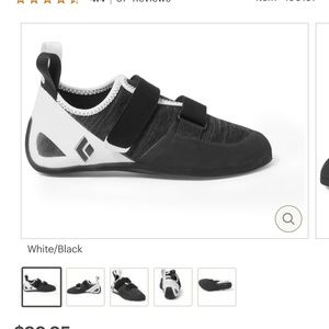Black Diamond Momentum Climbing Shoes (Size 9W or 8M)